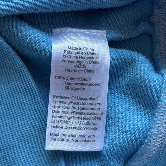 J. CREW Light Blue ‘Los Angeles’ Sweatshirt - Picture 10 of 10